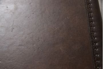 中古　イギリス製　HALO(ハロ)　PARIS TRUNK(パリストランク)　ヴィンテージスタイルのお部屋におすすめなトランクボックス(収納ボックス、ディスプレイ雑貨、収納箱、サイドテーブル、英国)(R-066618)