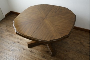 中古　DREXEL HERITAGE(ドレクセルヘリテイジ)　Grand Villa(グランドヴィラ)　上品なデザインのダイニングテーブル　定価約60万円　(R-066628)