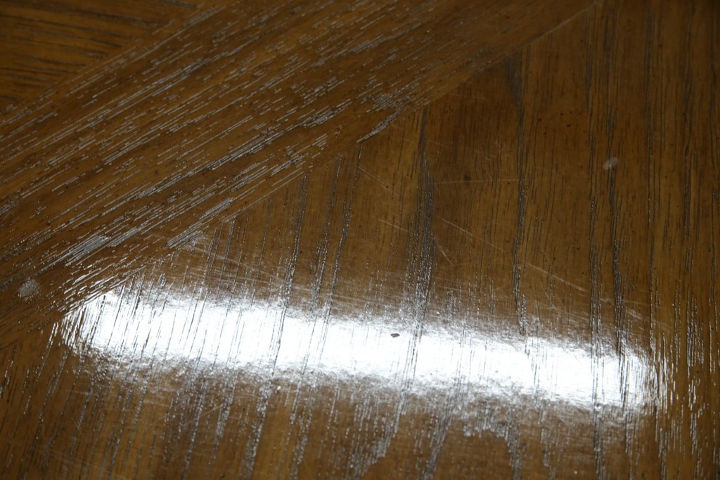 中古　DREXEL HERITAGE(ドレクセルヘリテイジ)　Grand Villa(グランドヴィラ)　上品なデザインのダイニングテーブル　定価約60万円　(R-066628)