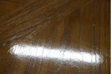 中古　DREXEL HERITAGE(ドレクセルヘリテイジ)　Grand Villa(グランドヴィラ)　上品なデザインのダイニングテーブル　定価約60万円　(R-066628)