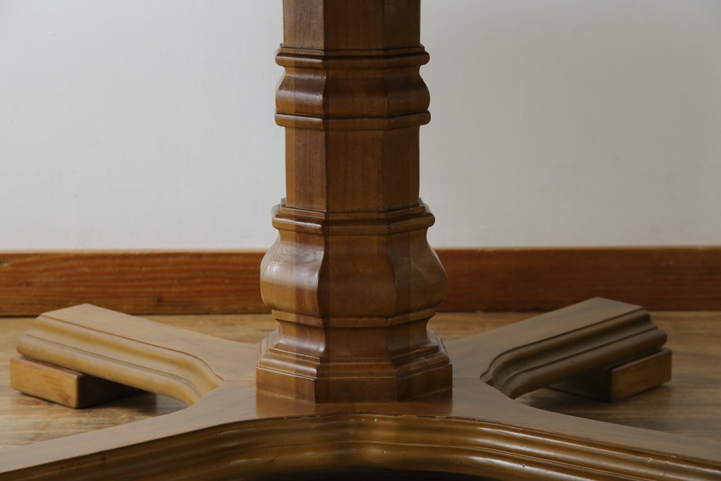 中古　DREXEL HERITAGE(ドレクセルヘリテイジ)　Grand Villa(グランドヴィラ)　上品なデザインのダイニングテーブル　定価約60万円　(R-066628)