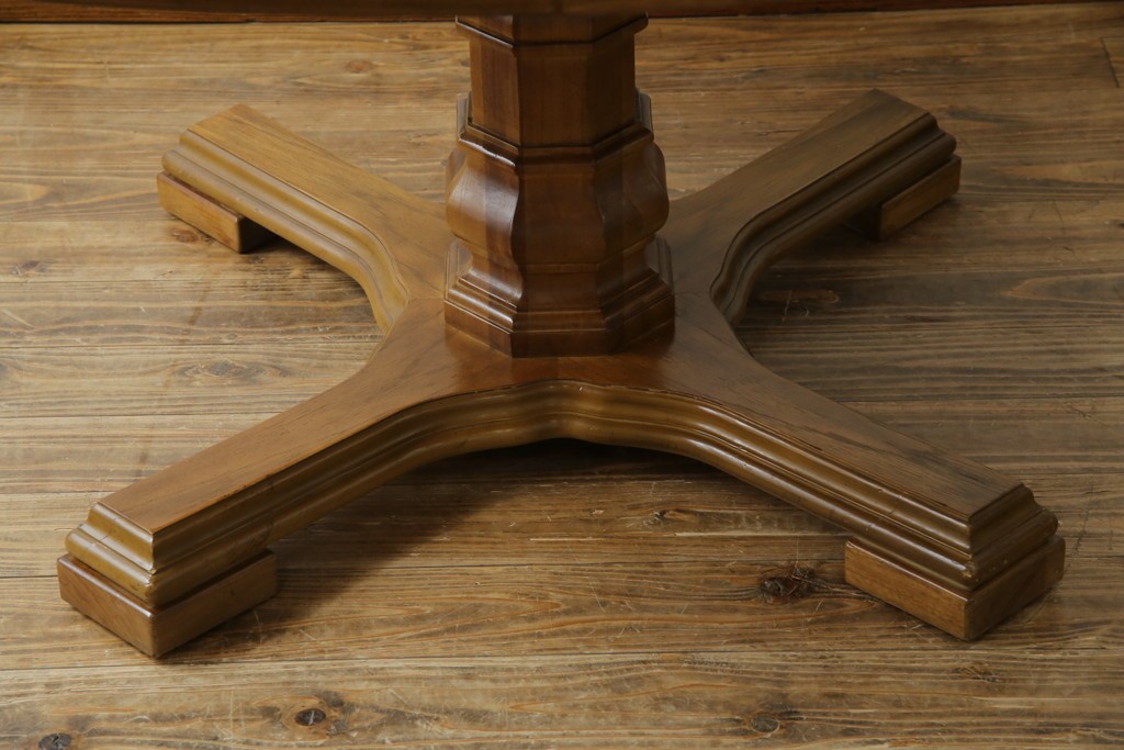 中古　DREXEL HERITAGE(ドレクセルヘリテイジ)　Grand Villa(グランドヴィラ)　上品なデザインのダイニングテーブル　定価約60万円　(R-066628)