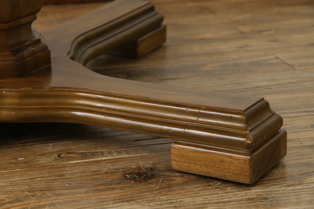 中古　DREXEL HERITAGE(ドレクセルヘリテイジ)　Grand Villa(グランドヴィラ)　上品なデザインのダイニングテーブル　定価約60万円　(R-066628)