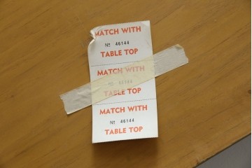 中古　DREXEL HERITAGE(ドレクセルヘリテイジ)　Grand Villa(グランドヴィラ)　上品なデザインのダイニングテーブル　定価約60万円　(R-066628)