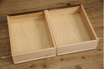 中古　美品　松本民芸家具　和モダンな空間づくりにおすすめのTM型ビューロー(ライティングビューロー、簿記机、ワークデスク、在宅用、在宅ワーク用、収納棚、戸棚)(定価約43万円)(R-066630)