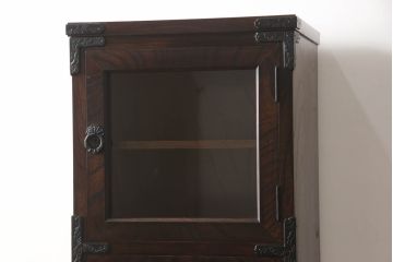 中古　美品　岩谷堂箪笥　No.114　上質な佇まいと機能性に優れた多目棚(収納棚、サイドキャビネット、飾り棚)(定価約32万円)(R-066634)