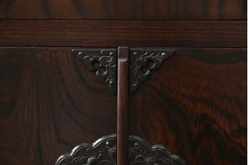 中古　美品　岩谷堂箪笥　No.114　上質な佇まいと機能性に優れた多目棚(収納棚、サイドキャビネット、飾り棚)(定価約32万円)(R-066634)