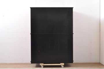 中古　美品!!　最高級!!　内部桐材　伝統的な根來塗り(ねごろぬり)が施された和箪笥(根来塗り、和タンス、桐箪笥、桐タンス、桐たんす、着物箪笥、整理箪笥、衣装箪笥、引き出し)(R-066636)