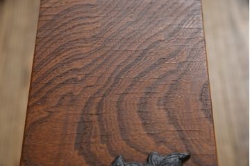和製ビンテージ　岩谷堂箪笥　立派な黒金具が目を惹く立長箪笥(縦型チェスト、収納タンス、引き出し、サイドチェスト、ハイチェスト、ヴィンテージ)(R-066643)