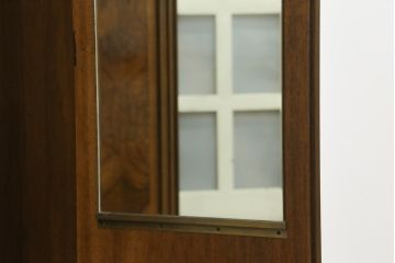 中古　DREXEL HERITAGE(ドレクセルヘリテイジ)　FRANCESCA(フランチェスカ)　品のある佇まいと美しい杢目に目を奪われるワードローブ(洋服タンス、収納棚、キャビネット)(R-066645)