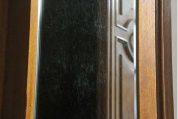 中古　DREXEL HERITAGE(ドレクセルヘリテイジ)　FRANCESCA(フランチェスカ)　品のある佇まいと美しい杢目に目を奪われるワードローブ(洋服タンス、収納棚、キャビネット)(R-066645)