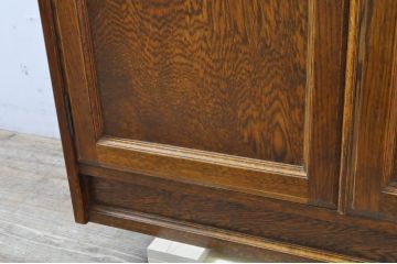 中古　美品　高級品　三越デパート　オーク材　上品な佇まいが魅力の象嵌入りライティングビューロー(カントリーハウス、Brugge、ブルージュ、簿記机、ワークデスク、在宅用、在宅ワーク用)(R-066646)