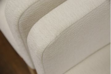 中古　短期展示品　極美品　相合家具製作所(SOGOKAGU)　パルマ(PALMA)　シンプルなデザインが魅力的なアームチェア4脚セット(一人掛けソファ、1人掛けソファ、ラウンジチェア、パーソナルチェア)(定価5脚で約41万3千円)(R-066659)