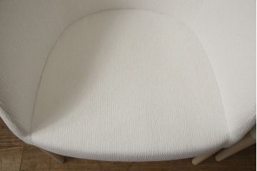 中古　短期展示品　極美品　相合家具製作所(SOGOKAGU)　マーガレット(MARGUERITE)　シンプルなデザインが魅力的なアームチェア2脚セット(一人掛けソファ、1人掛けソファ、ラウンジチェア、パーソナルチェア)(R-066660)