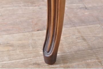 和製ビンテージ　カリモク家具(karimoku)　domani(ドマーニ)　Louis(ルイ)XVシリーズ　エレガントな雰囲気が魅力的なダイニングチェア2脚セット(椅子、イス、ヴィンテージ)(定価2脚で約34万円)(R-066672)