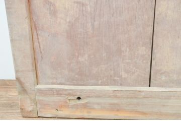 アンティーク建具　どこか懐かしい雰囲気の格子蔵戸1枚(格子戸、引き戸、玄関戸)(R-066768)