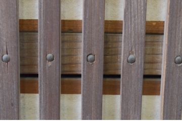 アンティーク建具　和の趣溢れる裏障子付きの幅狭格子戸4枚セット(障子戸、引き戸)(R-066790)