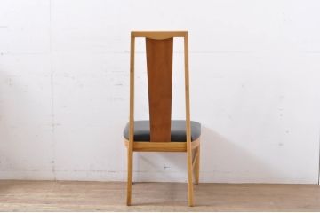 中古　美品　DREXEL HERITAGE(ドレクセルヘリテイジ)　北欧テイストのお部屋におすすめ!!洗練されたモダンデザインが美しいダイニングチェア2脚セット(椅子、イス)(R-066802)