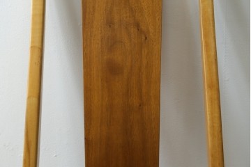 中古　美品　DREXEL HERITAGE(ドレクセルヘリテイジ)　北欧テイストのお部屋におすすめ!!洗練されたモダンデザインが美しいダイニングチェア2脚セット　(R-066802)