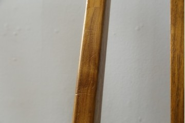 中古　美品　DREXEL HERITAGE(ドレクセルヘリテイジ)　北欧テイストのお部屋におすすめ!!洗練されたモダンデザインが美しいダイニングチェア2脚セット　(R-066802)