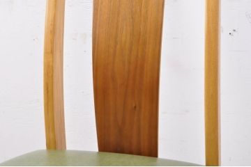 中古　美品　DREXEL HERITAGE(ドレクセルヘリテイジ)　北欧テイストのお部屋におすすめ!!洗練されたモダンデザインが美しいダイニングチェア2脚セット(椅子、イス)(R-066803)