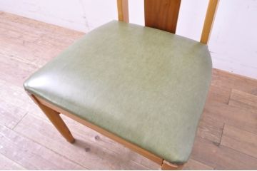 中古　美品　DREXEL HERITAGE(ドレクセルヘリテイジ)　北欧テイストのお部屋におすすめ!!洗練されたモダンデザインが美しいダイニングチェア2脚セット(椅子、イス)(R-066803)