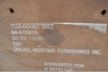 中古　美品　DREXEL HERITAGE(ドレクセルヘリテイジ)　北欧テイストのお部屋におすすめ!!洗練されたモダンデザインが美しいダイニングチェア2脚セット(椅子、イス)(R-066803)