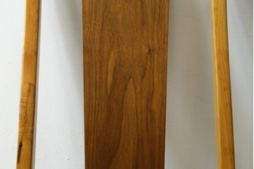 中古　美品　DREXEL HERITAGE(ドレクセルヘリテイジ)　北欧テイストのお部屋におすすめ!!洗練されたモダンデザインが美しいダイニングチェア2脚セット　(R-066803)