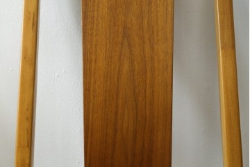中古　美品　DREXEL HERITAGE(ドレクセルヘリテイジ)　北欧テイストのお部屋におすすめ!!洗練されたモダンデザインが美しいダイニングチェア2脚セット　(R-066803)