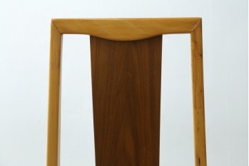 中古　美品　DREXEL HERITAGE(ドレクセルヘリテイジ)　北欧テイストのお部屋におすすめ!!洗練されたモダンデザインが美しいダイニングチェア2脚セット　(R-066803)