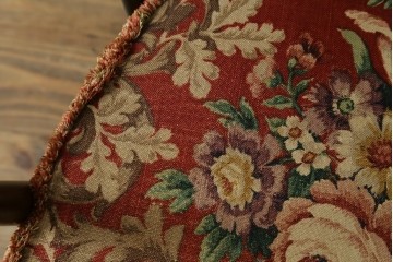 イギリスビンテージ　ERCOL(アーコール)　クラシカルな佇まいが魅力のクッション付きロッキングチェア　(R-066805)