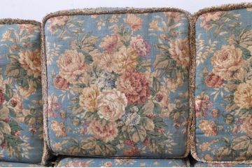 イギリスビンテージ　ERCOL(アーコール)　Old Colonial(オールドコロニアル)　シックな英国カントリースタイルのお部屋におすすめな3人掛けソファ(アームソファ、三人掛けソファ、トリプルソファ、ヴィンテージ、北欧)(R-066806)