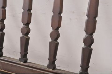 イギリスビンテージ　ERCOL(アーコール)　Old Colonial(オールドコロニアル)　シックな英国カントリースタイルのお部屋におすすめな3人掛けソファ(アームソファ、三人掛けソファ、トリプルソファ、ヴィンテージ、北欧)(R-066806)