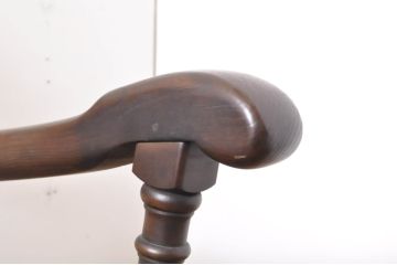 イギリスビンテージ　ERCOL(アーコール)　Old Colonial(オールドコロニアル)　シックな英国カントリースタイルのお部屋におすすめな3人掛けソファ(アームソファ、三人掛けソファ、トリプルソファ、ヴィンテージ、北欧)(R-066806)