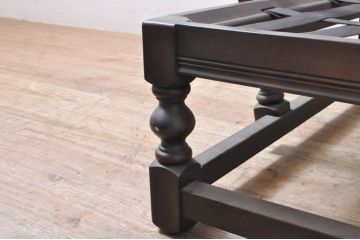 イギリスビンテージ　ERCOL(アーコール)　Old Colonial(オールドコロニアル)　シックな英国カントリースタイルのお部屋におすすめな3人掛けソファ(アームソファ、三人掛けソファ、トリプルソファ、ヴィンテージ、北欧)(R-066806)
