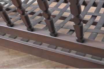 イギリスビンテージ　ERCOL(アーコール)　Old Colonial(オールドコロニアル)　シックな英国カントリースタイルのお部屋におすすめな3人掛けソファ(アームソファ、三人掛けソファ、トリプルソファ、ヴィンテージ、北欧)(R-066806)