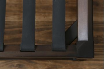 イギリスビンテージ　ERCOL(アーコール)　Old Colonial(オールドコロニアル)　シックな英国カントリースタイルのお部屋におすすめなオットマン(フットスツール、1Pソファ、1人掛けソファ、一人掛けソファ、椅子、イス、チェア、ヴィンテージ、北欧)(R-066808)