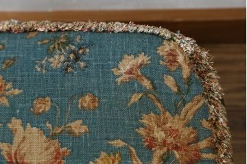 イギリスビンテージ　ERCOL(アーコール)　Old Colonial(オールドコロニアル)　シックな英国カントリースタイルのお部屋におすすめなオットマン(フットスツール、椅子、イス、チェア、ヴィンテージ、北欧)(R-066809)
