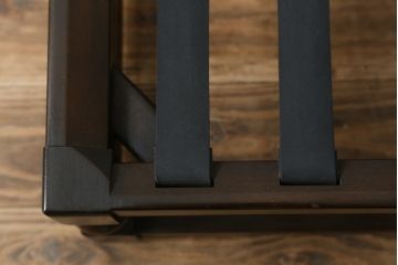イギリスビンテージ　ERCOL(アーコール)　Old Colonial(オールドコロニアル)　シックな英国カントリースタイルのお部屋におすすめなオットマン(フットスツール、椅子、イス、チェア、ヴィンテージ、北欧)(R-066809)