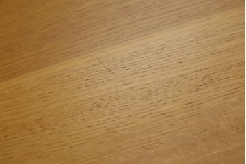 中古　日進木工(nissin)　WHITE WOOD(ホワイトウッド)　ナラ材とウォールナット材の組み合わせが美しいローテーブル(リビングテーブル、センターテーブル、座卓)(R-066814)