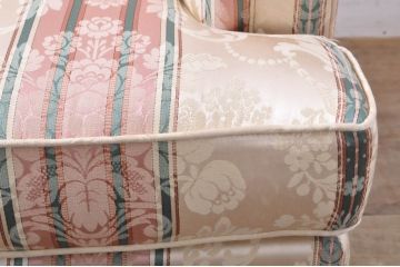 中古　美品!!　DREXEL HERITAGE(ドレクセルヘリテイジ)　アップホルスタリ―　気品ある佇まいが美しい1人掛けソファ(一人掛けソファ、アームチェア)(R-066819)