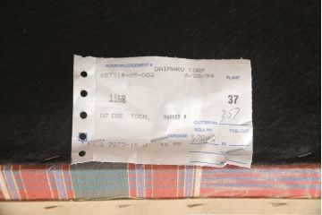 中古　アメリカ輸入モデル　DREXEL HERITAGE(ドレクセルヘリテイジ)　アメリカンクラシックなチェック柄が目を引く2人掛けソファ(ラブソファ、二人掛けソファ、2P、アームソファ)(R-066822)
