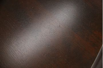 中古　美品　北海道民芸家具　HM4721　樺材　上品でクラシカルな雰囲気を醸し出す丸テーブル(円形テーブル、ラウンドテーブル、ダイニングテーブル、2人掛け、4人掛け、食卓)(R-066824)