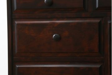 中古　美品　神居民芸　クラシカルな佇まいが魅力のライティングビューロー(簿記机、ワークデスク、在宅用、在宅ワーク用、引き出し、収納棚、戸棚)(R-066826)