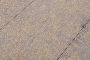 和製アンティーク　昭和レトロ　極厚天板　ナラ材　素朴な雰囲気漂う重厚な作業台(ダイニングテーブル)(R-066833)