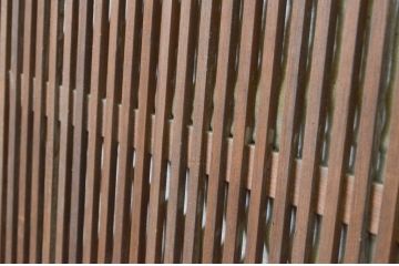 アンティーク建具　和の風情が感じられる裏障子付き格子戸4枚セット(障子戸、引き戸、ガラス帯戸)(R‐066588)