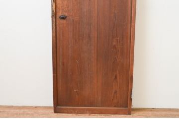 アンティーク建具　懐かしい雰囲気の幅狭扉1枚(木製扉、ドア)(R-066856)