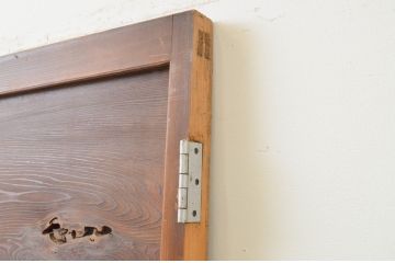 アンティーク建具　懐かしい雰囲気の幅狭扉1枚(木製扉、ドア)(R-066856)