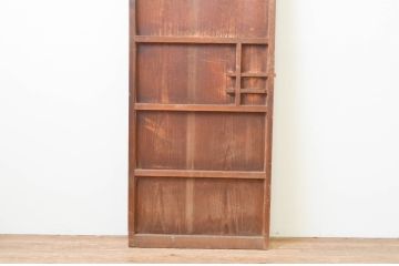 アンティーク建具　懐かしい雰囲気の幅狭扉1枚(木製扉、ドア)(R-066856)