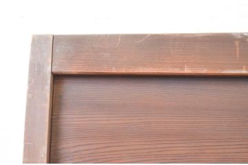 アンティーク建具　懐かしい雰囲気の幅狭扉1枚(木製扉、ドア)(R-066856)